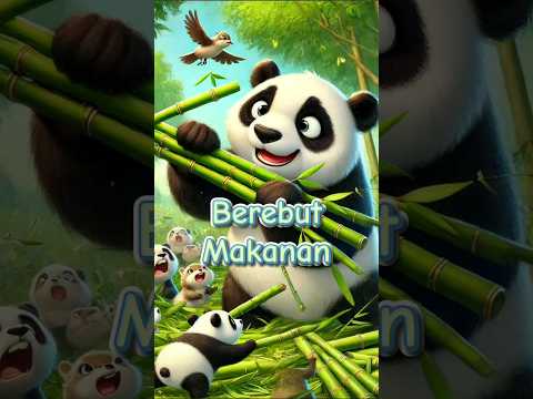berebut makanan 🐼🎋 | #shorts #trending #funny #panda