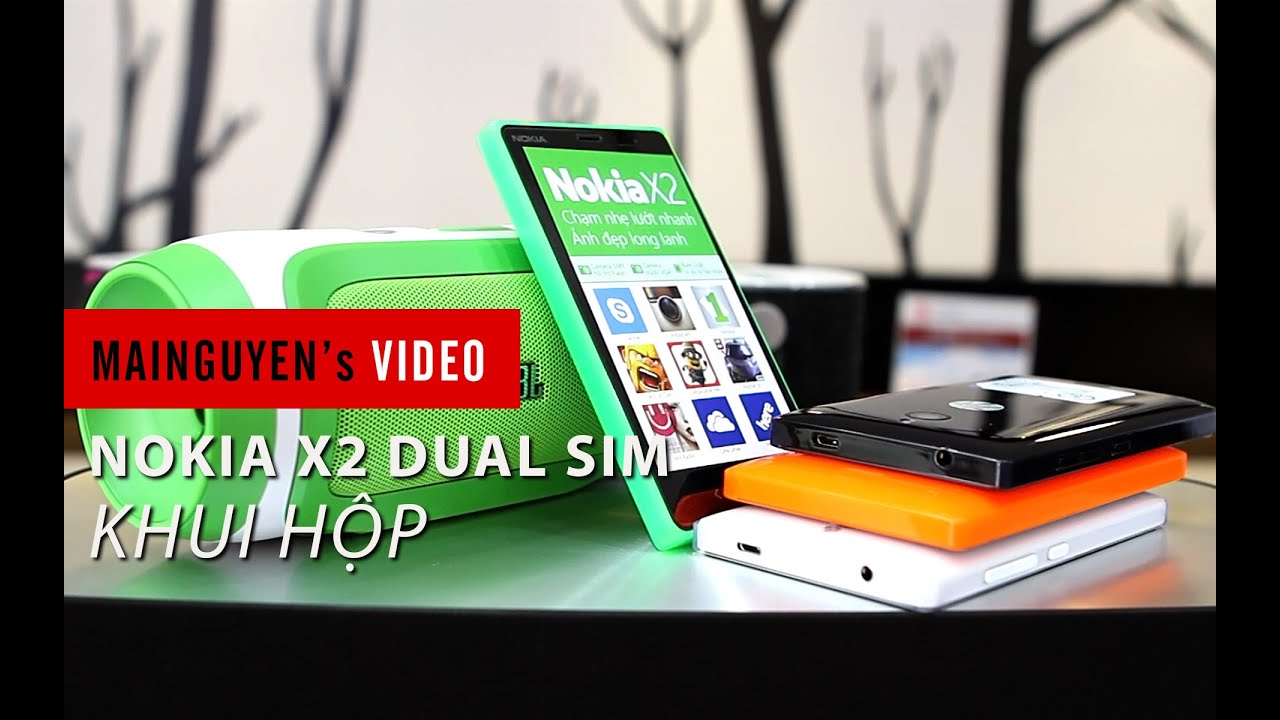 Khui Hộp Điện Thoại Nokia X2 Dual Sim - Www.Mainguyen.Vn - Youtube