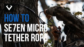 SE7EN™ Micro Tether Rope | Lightweight Saddle Hunting Tether System