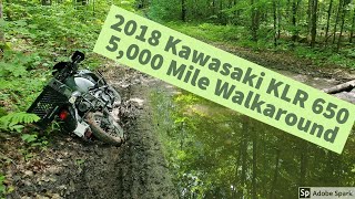 2018 KLR 650 5,000 Mile Walk Around