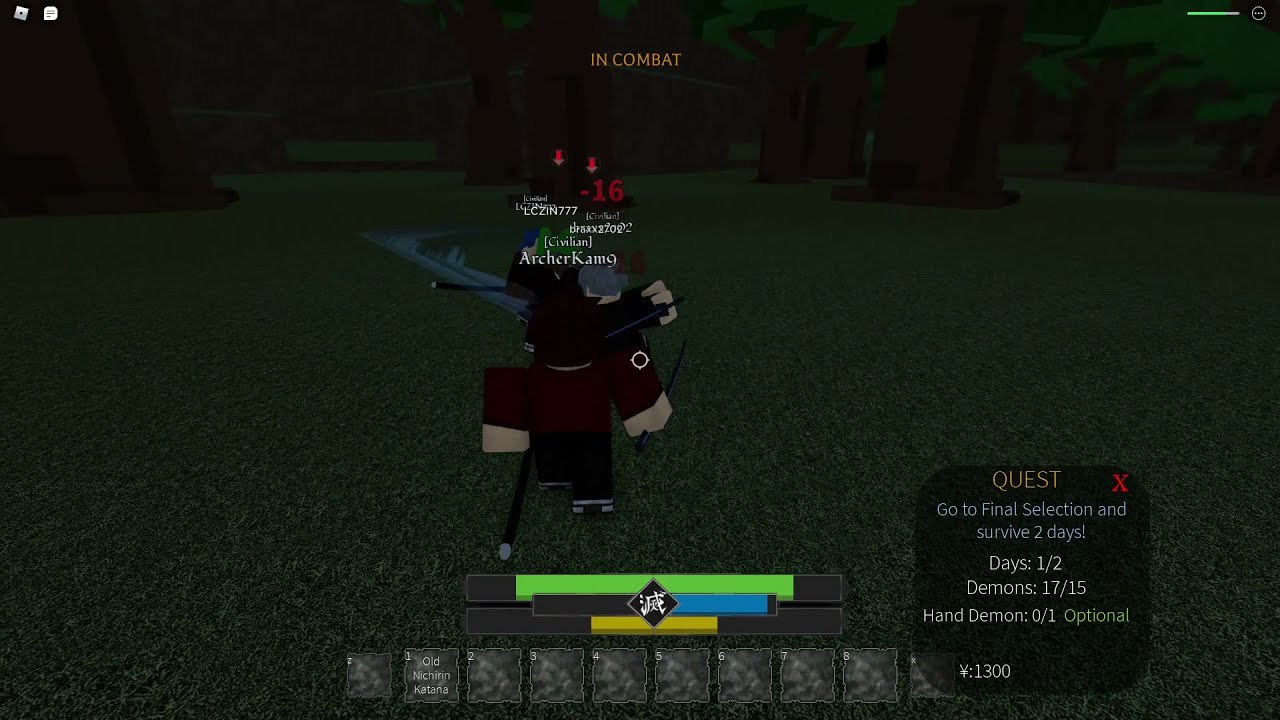 the Final Selection / Demon Slayer Retribution