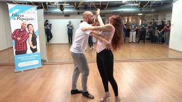 Olaya & Papagaio | Beginner Intermediate Workshop - Demo | Zouk Lambada Israel 25.01.2019 | Tel-Aviv