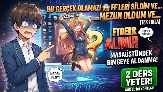 Masaüstündeki FF'lere Aldanma! | AÖF'te O Dersleri Tekrar Almak Zorunda Mıssın? AÖF de Secmeli ders