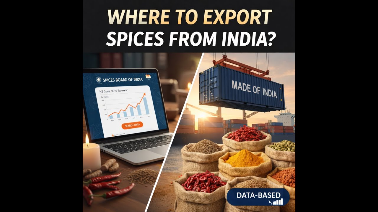 Where Should I Export Spices from India? Data Gives a Clear Answer
