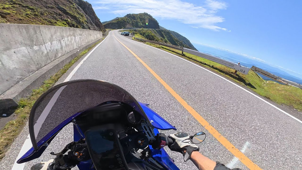 YAMAHA YZF-R1 | 伊吹山 | Akrapovic | クロスプレーン | Japan