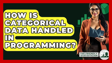 How Is Categorical Data Handled In Programming? - The Friendly Statistician