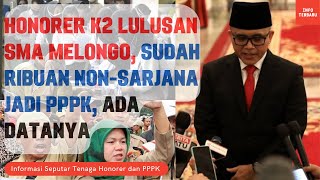 🔴 Honorer K2 Lulusan SMA Melongo, Sudah Ribuan Non-Sarjana jadi PPPK, Ada Datanya