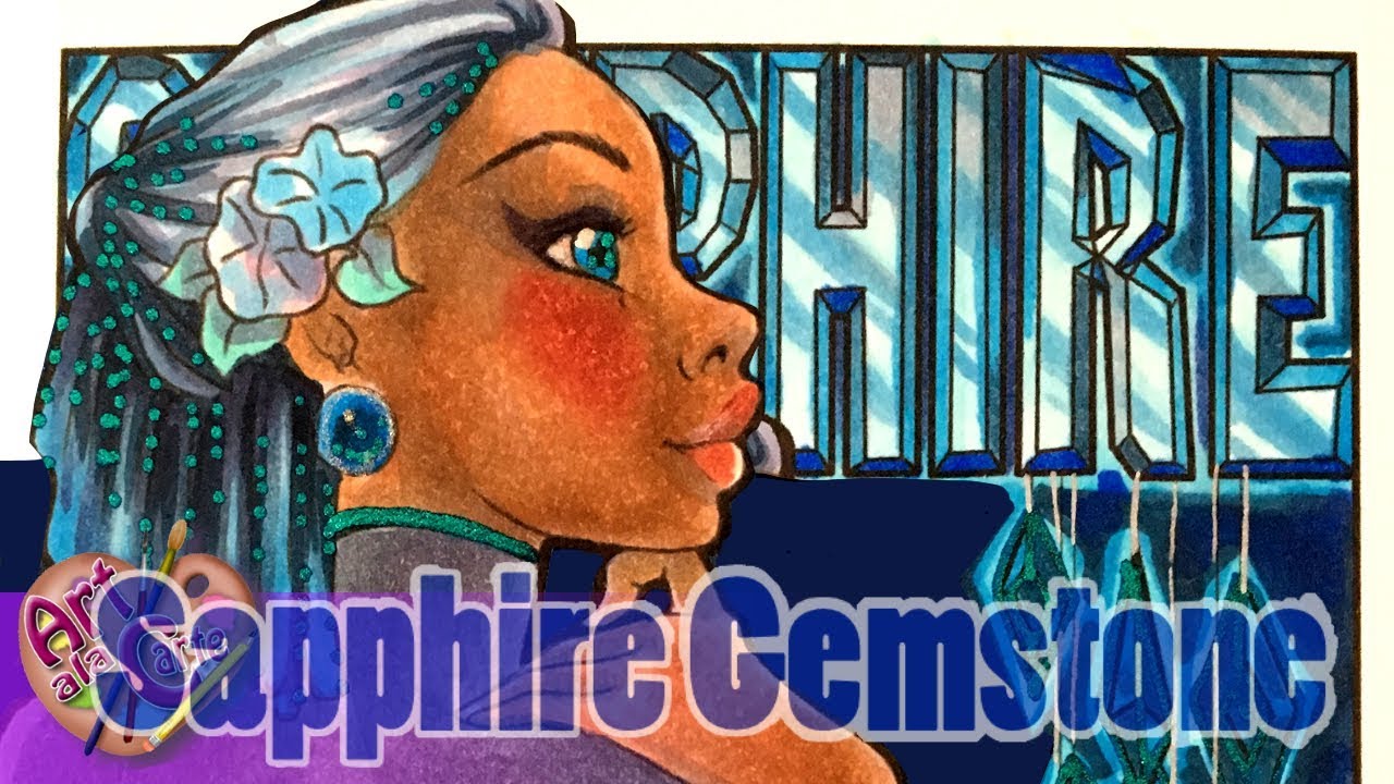 Sapphire Gemstone September Artist Showcase