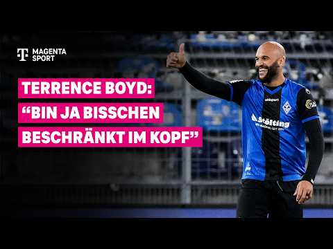 Terrence Boyd interview after his perfect hat-trick | 3. Liga | MAGENTA SPORT