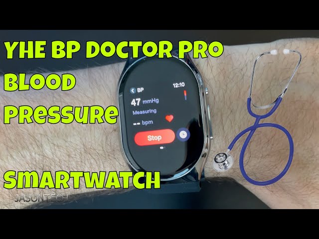 YHE BP Doctor Pro in test: smartwatch with blood pressure measurement