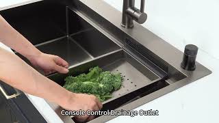 Waterfall Design Spring Faucet