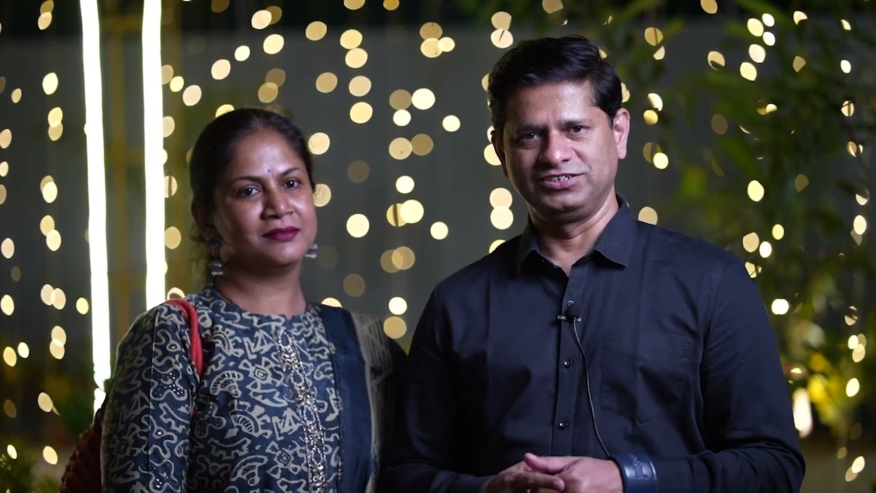 Mr  & Mrs  Desai Parents of Isha Desai