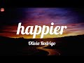 Olivia Rodrigo - happier (Lyrics), Blank Space, Halo, Taylor Swift...