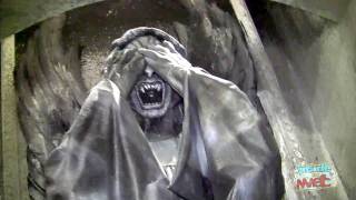 Inside "Winter's Night" haunted house lights-on tour at Halloween Horror Nights 2011