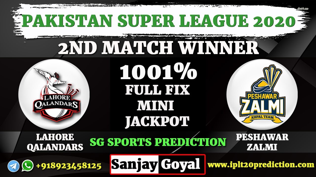 2ND MATCH PSL 2021 PREDICTION