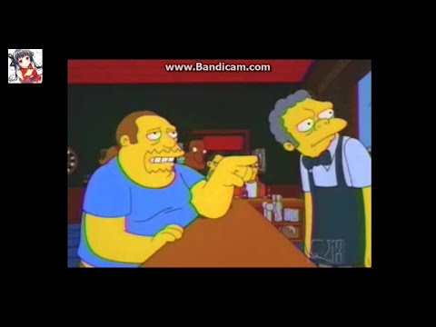 When Comic Book Guy Goes To Moe's