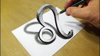 leo zodiac drawing symbol pencil pencils icon