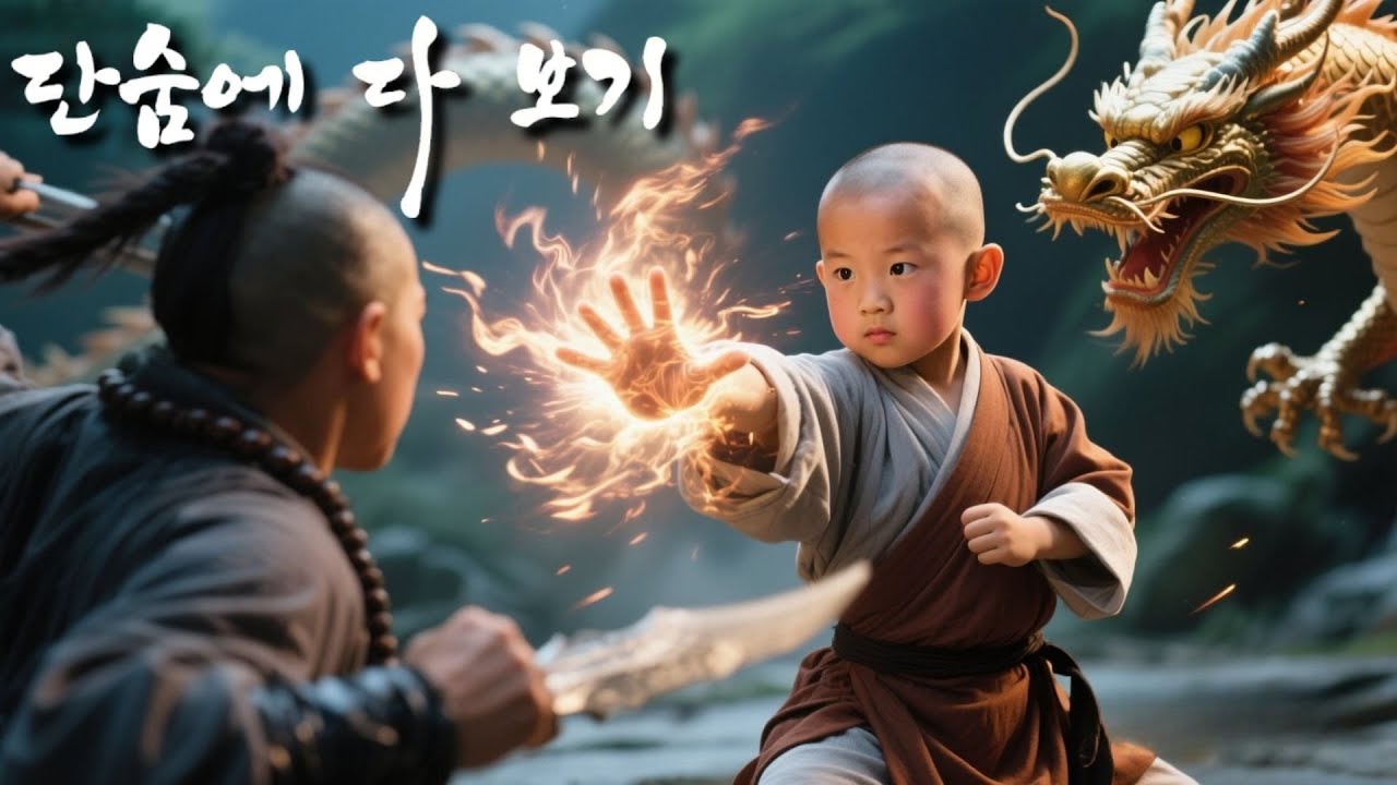 전설 속의 소림 고수가 6살 꼬마라니?! 그를 무시하는 사람들은 모두 한 번에 패배했다!#역전 #kungfu #드라마