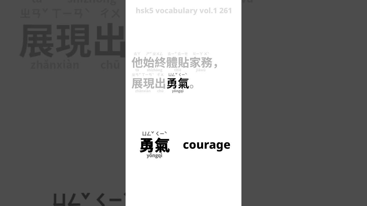 hsk5 vocabulary vol.1_261