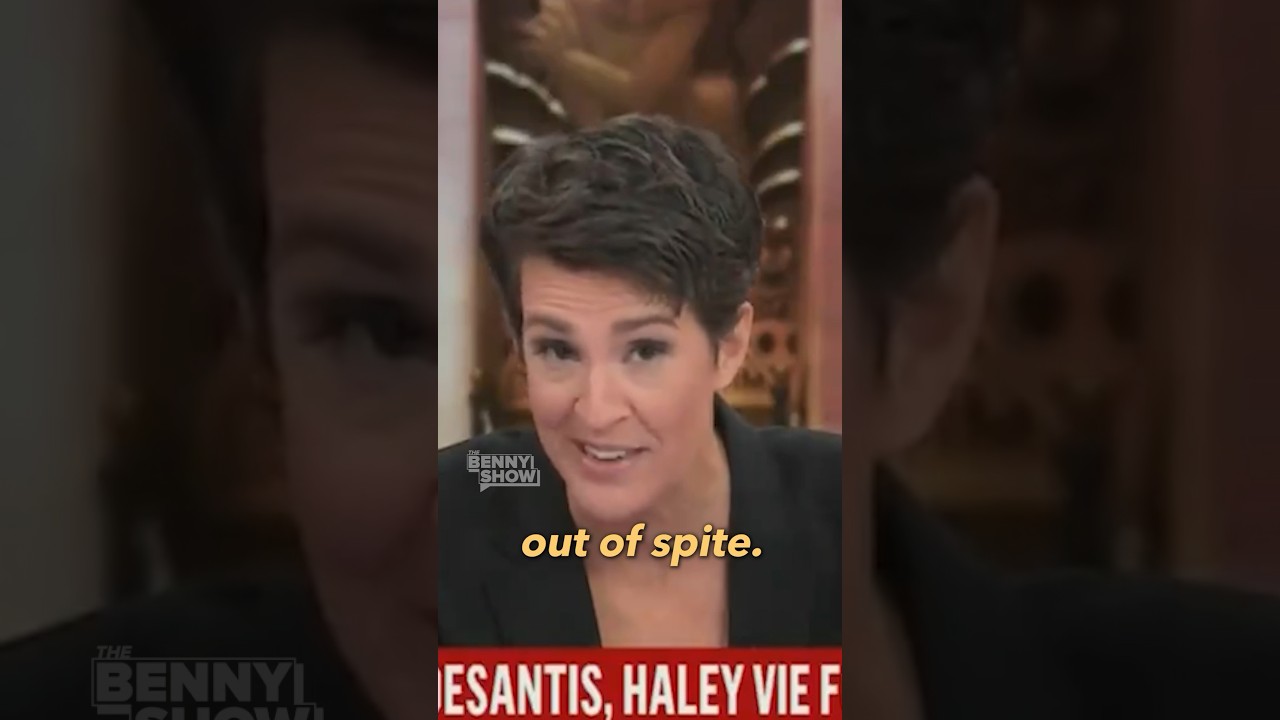 Rachel Maddow has live MELTDOWN over Trump 🤡