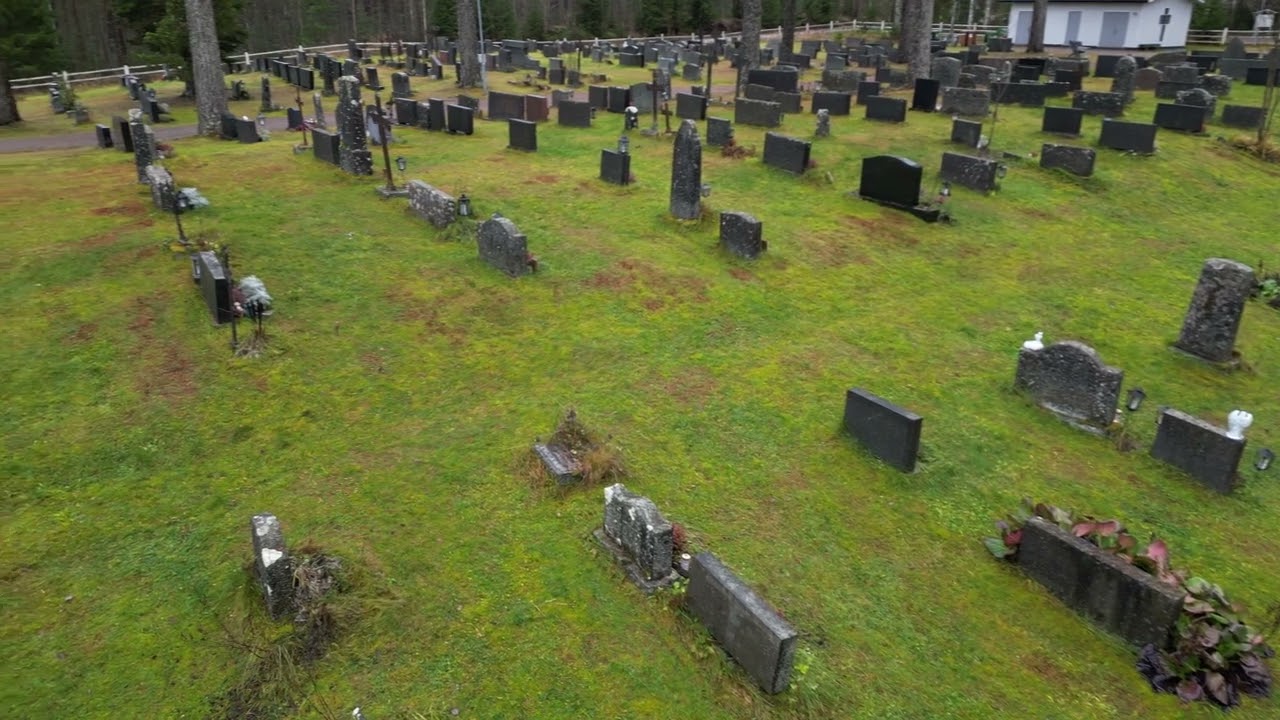 Video Pylkönmäen hautausmaasta