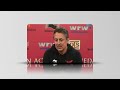 Scarlets v Castres post match interview with Nigel Davies