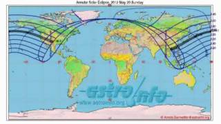 NORTHWESTERN SOLAR ECLIPSE: May 20th, 2012 From Texas to China.