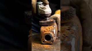 Extreme Metal Restoration Process#RustRemoval #MetalRestoration #RustCleaning #Polishing #ASMR
