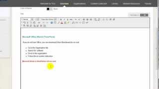 The Text Editor
