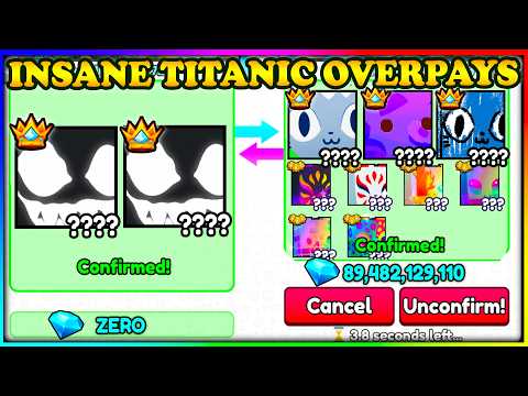 CRAZY OVERPAYS for TITANIC NIGHTMARE! Pet Simulator 99