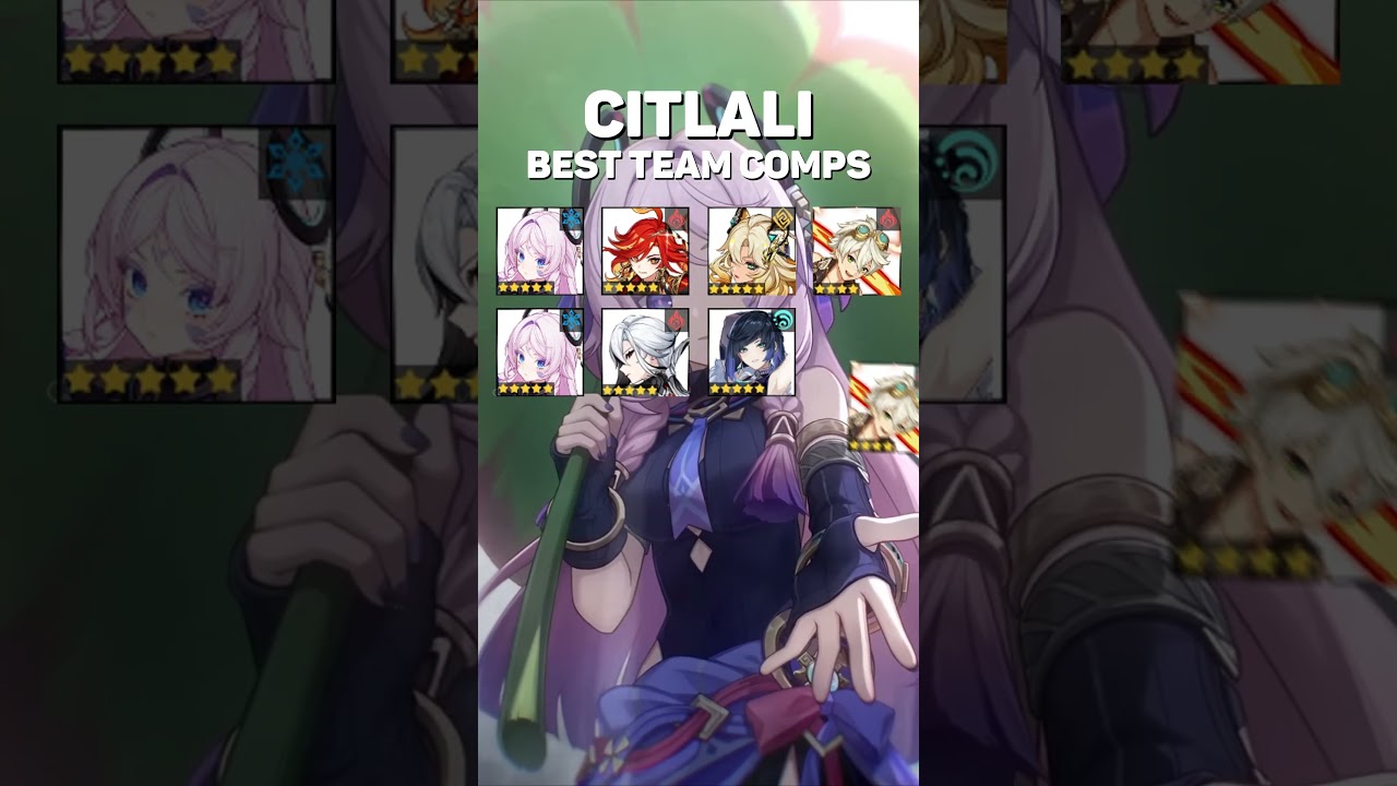 Best Team Comps For Citlali | Genshin Impact