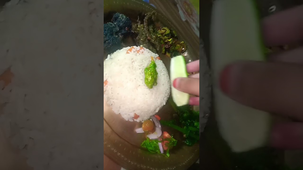 veg thali with pakori.salad and 3 mix sabji .tasty dish ready for you