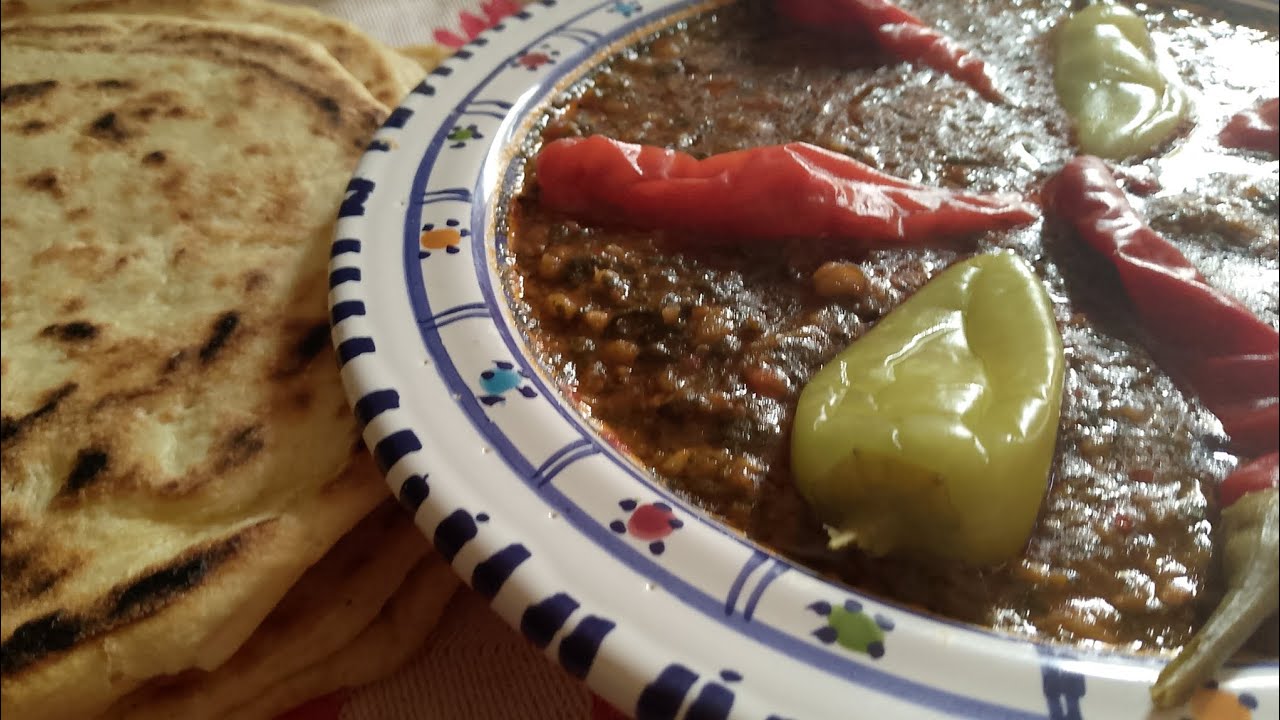 البندلاقة أكلة  زمنية من قاع الخابية(بيصارة) / أكلة من ريحة الجدود حضرناها بكل حب أنا و ميمتي🤍#trend