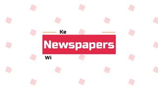 Key Players Of Newspaper | Mass Communication