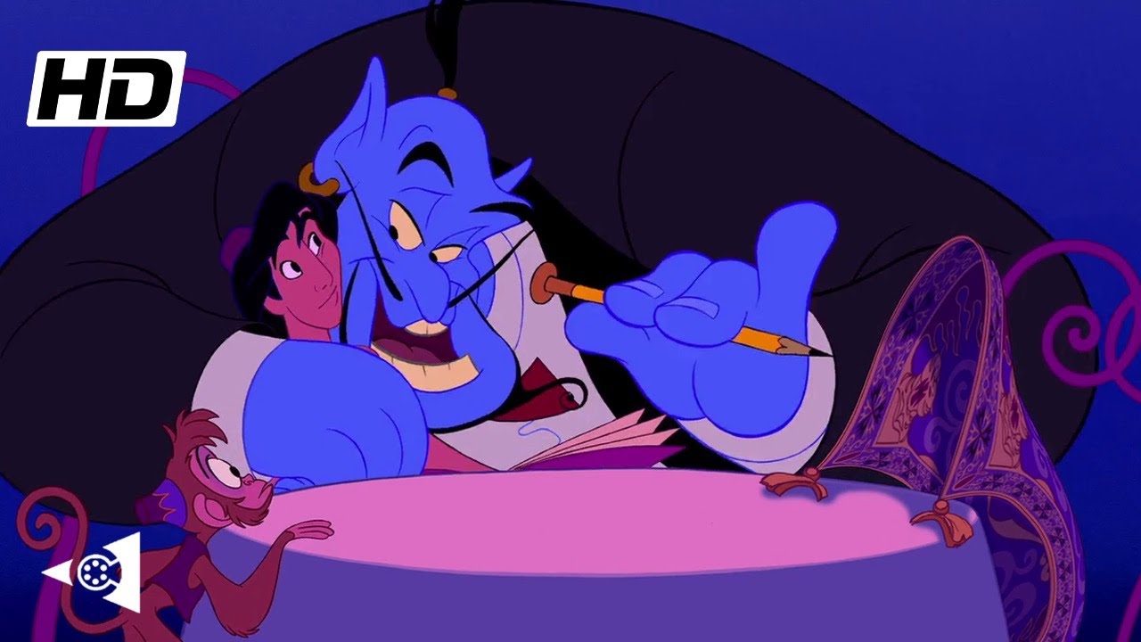 Gigi Proietti - Un Amico Come Me (Aladdin) HD