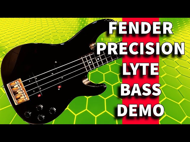 Fender Precision Lyte Bass: The Best Fender You Didn't Know About