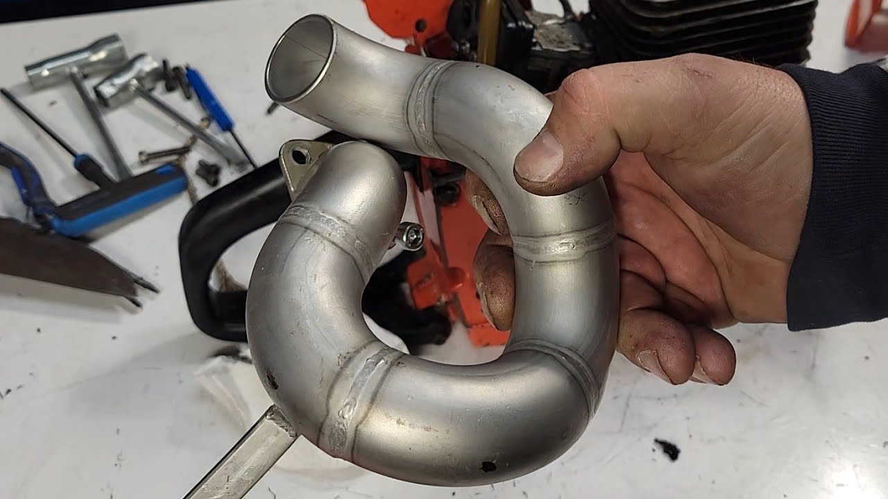 I gotta hear this pipe!! Getting the Husqvarna 77 running.