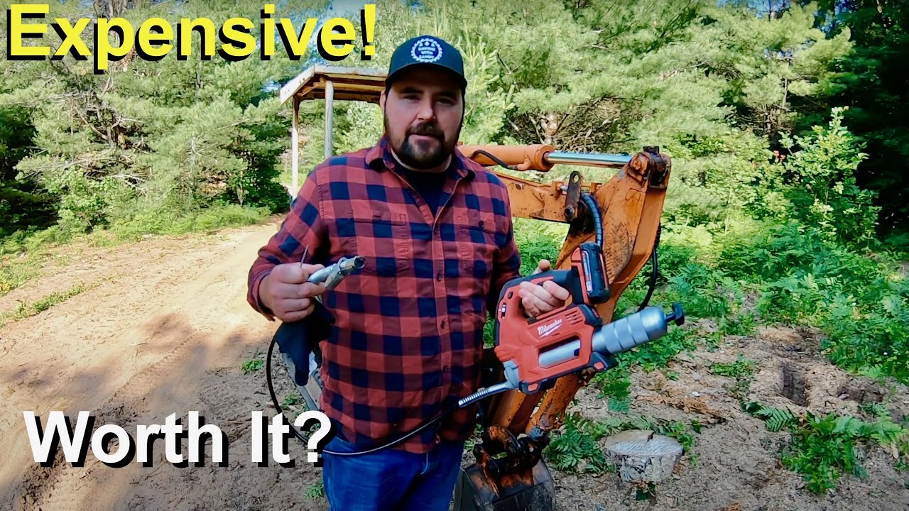 I"m Cheap But Still Bought the Expensive Electric Grease Gun