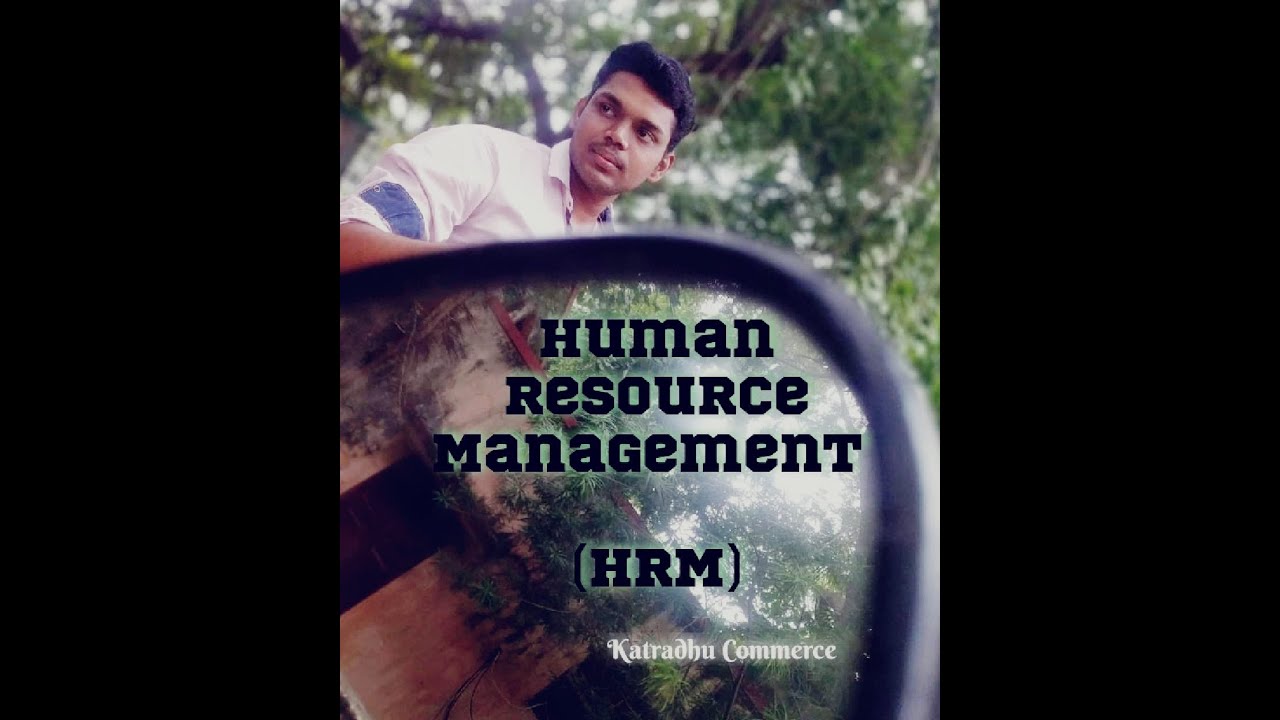 Human resource management in tamil YouTube