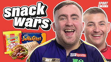 Luke Littler & Nathan Aspinall Rate English And World Food | Snack Wars | SPORTbible