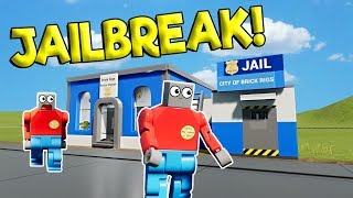 How To Escape Lego City Jail  Brick Rigs Roleplay Gameplay  Lego Jailbreak