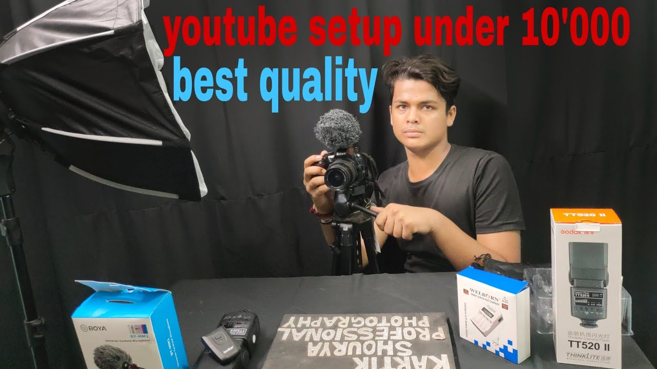 my all setup accessories for youtube only for under 10,000 best setup 🤟 ...