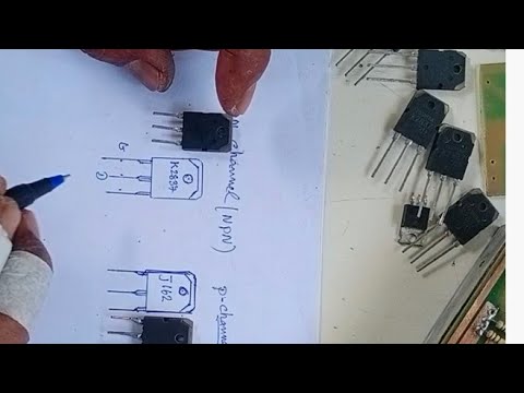 @ Tesh mosfet with Transistor #វាស់ប្រភេទហ្វែតនិងត្រង់សុីទ័រ។