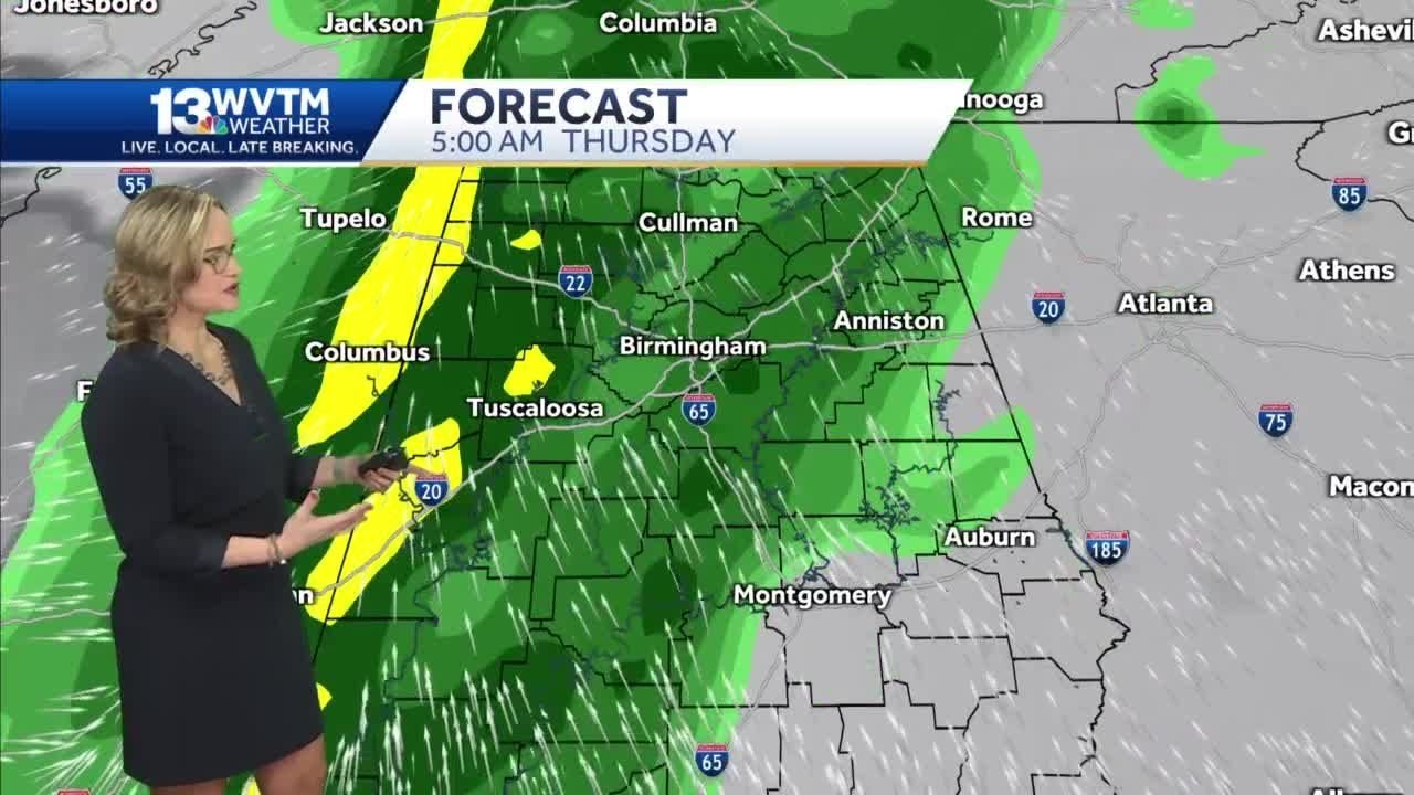 Dry and warmer days ahead, rain may Impact Thursday - YouTube