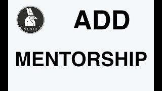 Add Mentorship