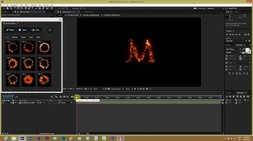 Adobe After Effect Tutorial 93 fx particle builder