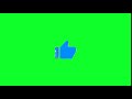 Green Screen Like Button Animation Thumbs Up FREE Download No Copyright Overlay 