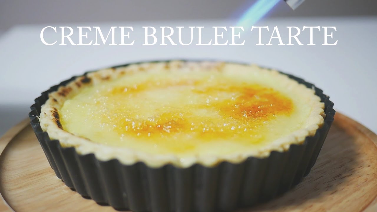 크림브륄레 타르트 만들기 | 한세 CRÈME BRÛLÉE TARTE