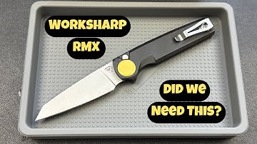 Een geweldig ontwerp! | Worksharp RMX Reverse Tanto | Demontage en overzicht