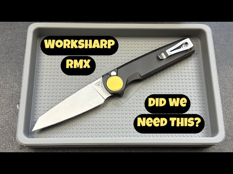 A Great Design! | Worksharp RMX Reverse Tanto | Disassembly & Overview